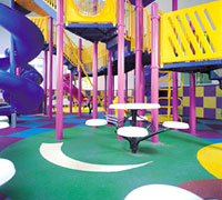 Rubberized Flooring for Playrooms